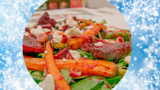 Winter Dishes- Recipe for Citrus & Root Vegetable Salad