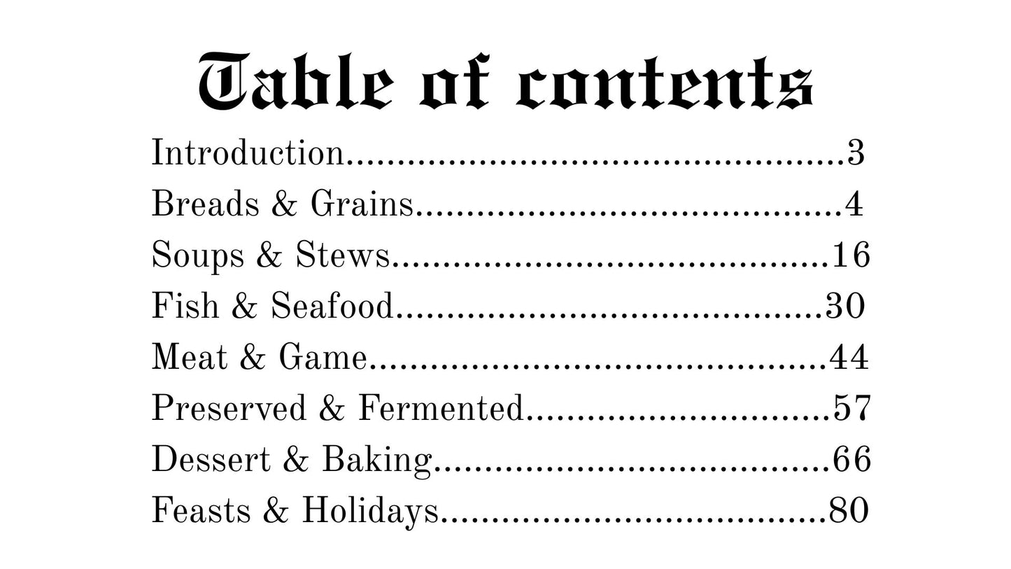 Northern-european-Cookbook-recipes-book-contents